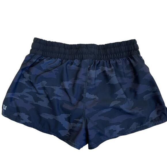 Vuori Womens Sz S Clementine Black Camo Athletic Shorts 2.5” Built-in Briefs - Picture 10 of 16